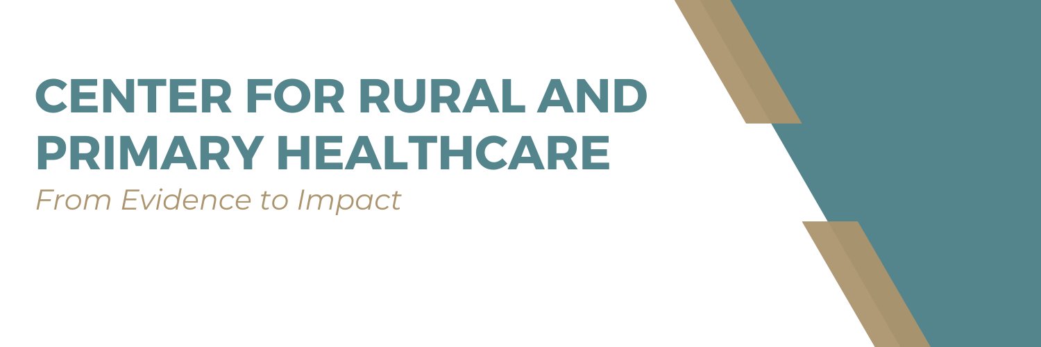 SC Center for Rural and Primary Healthcare banner