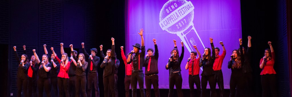 Bend A Cappella Fest banner