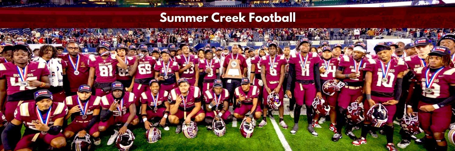 Summer Creek Football's banner