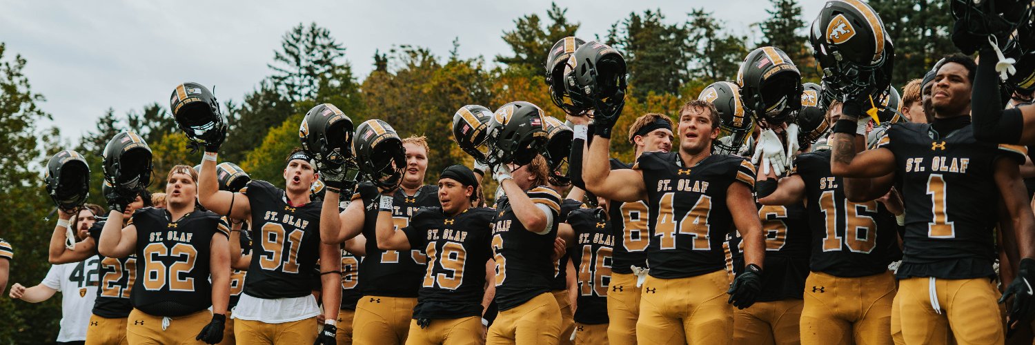 St. Olaf Football banner