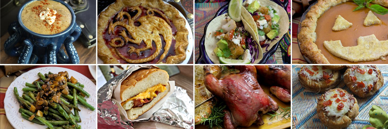 The Gluttonous Geek banner