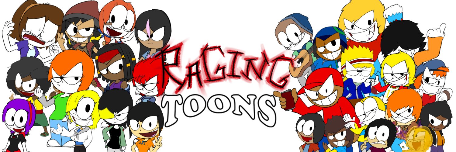 Raging Toons banner