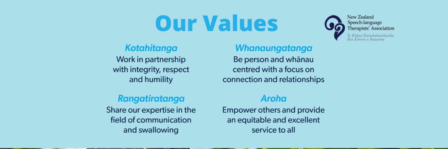 New Zealand Speech-language Therapists Association banner