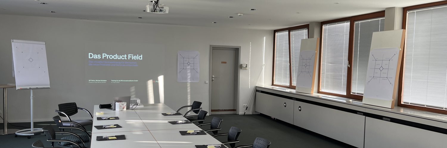 The Product Field banner