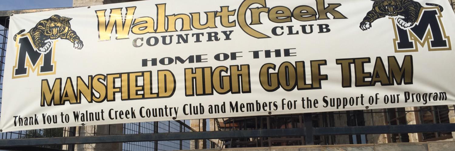 Mansfield Tiger Golf banner