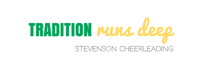 Stevenson Cheer banner
