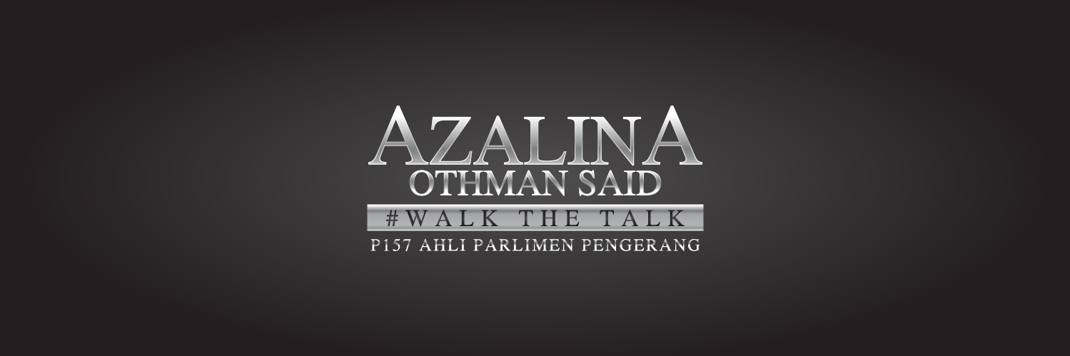 Azalina Othman Said's banner