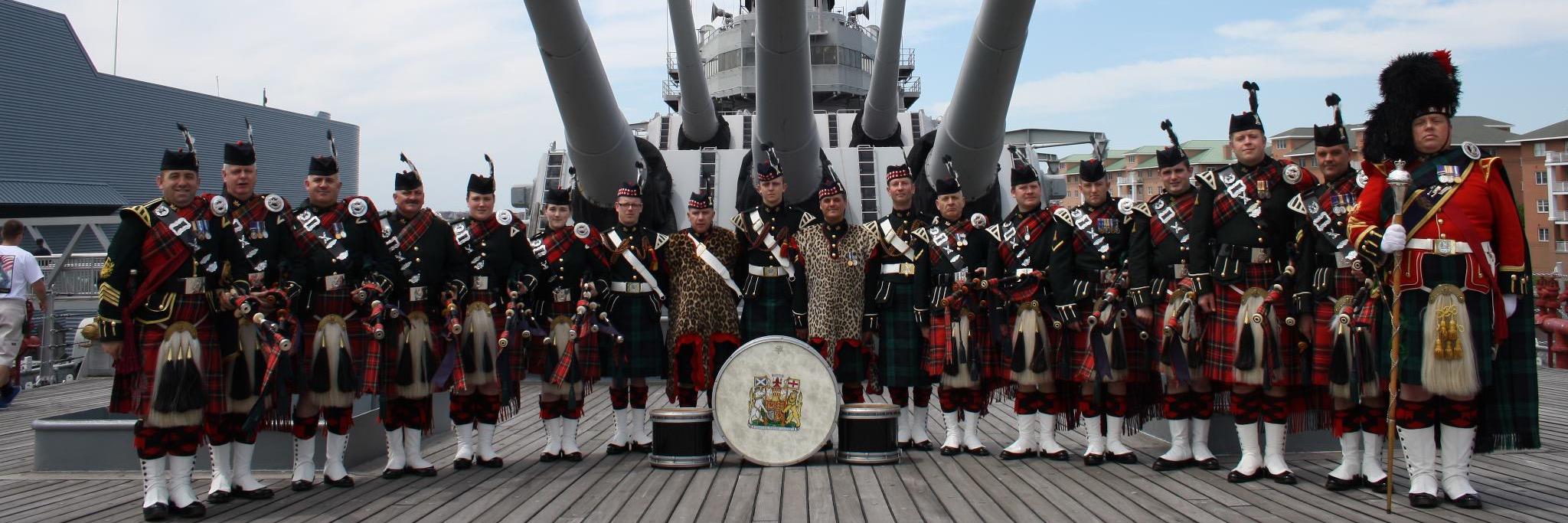7SCOTSPipeBand banner
