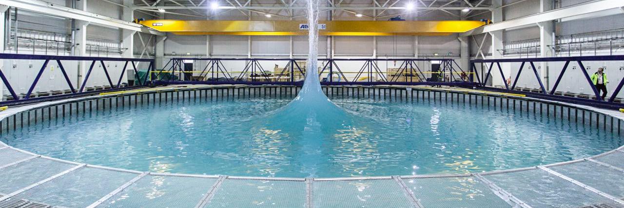 FloWave Ocean Energy Research Facility banner