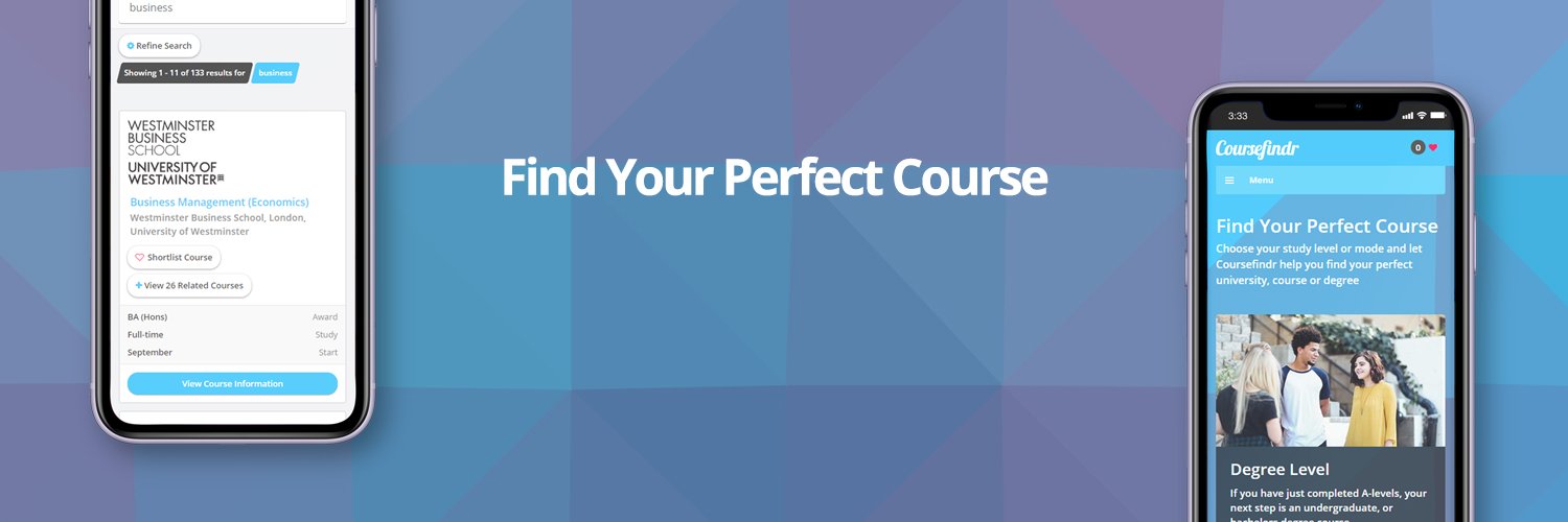 coursefindr's profile banner image