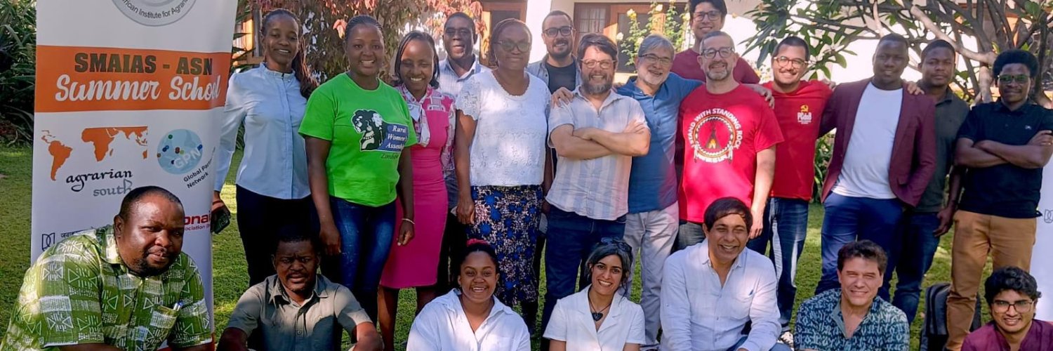 Sam Moyo African Institute for Agrarian Studies banner