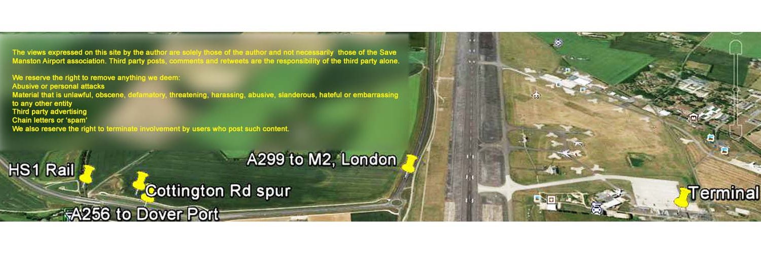 Save Manston Airport banner