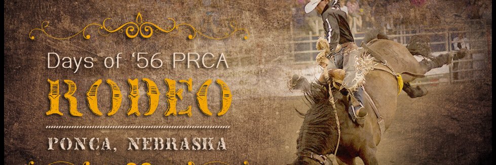 Days Of '56 PRCA Rodeo banner