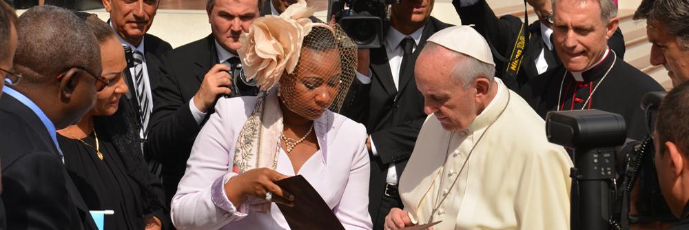 Olive Lembe Kabila banner