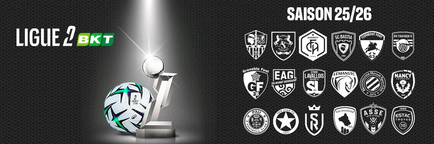 Ligue 2 BKT's banner