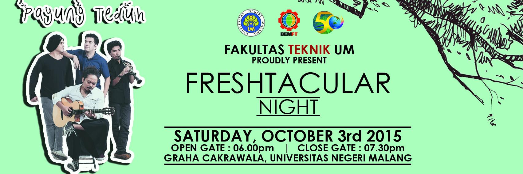 Freshtacular Night banner