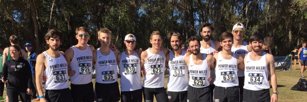 Power Miler Track Club banner