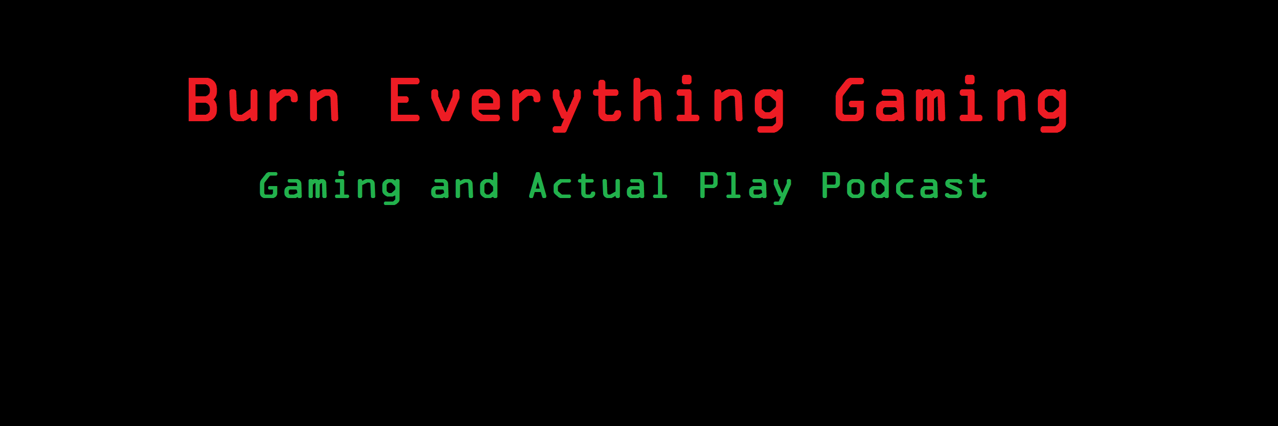 BurnEverythingG's profile banner image