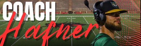 Coach Hafner's banner