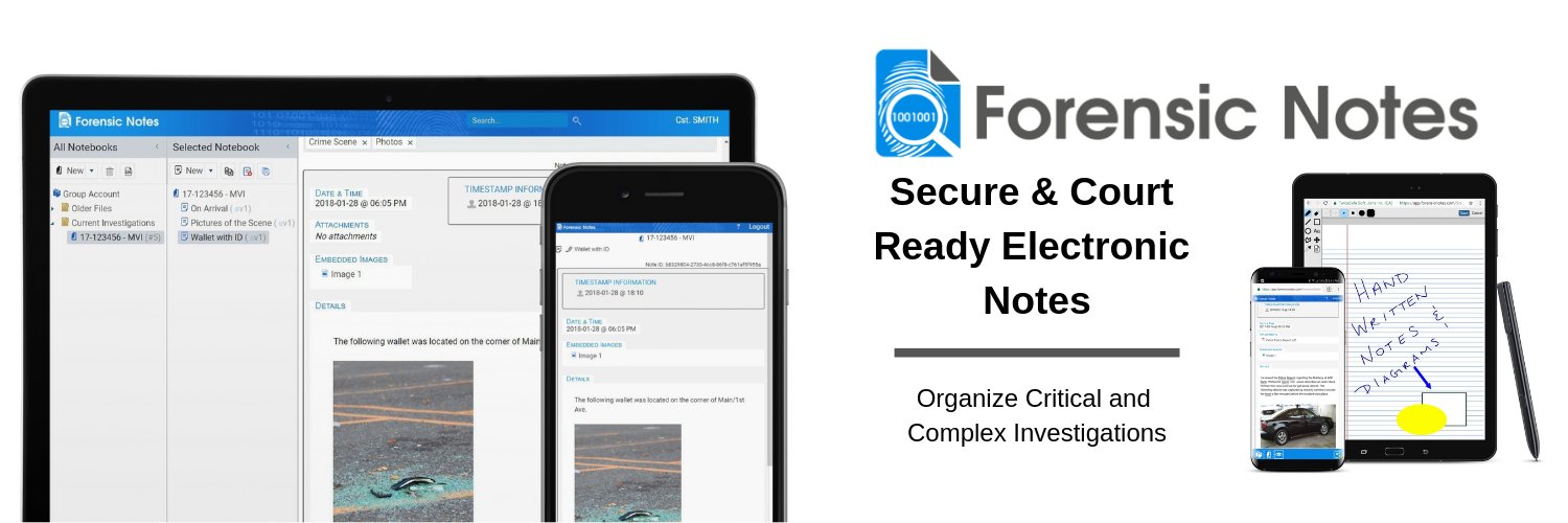 Forensic Notes banner