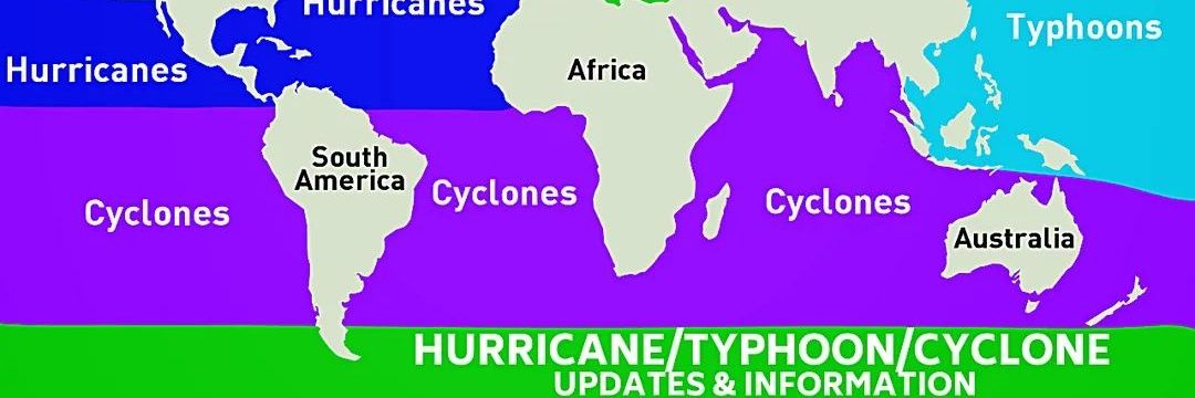 Hurricanes • Typhoons • Cyclones banner