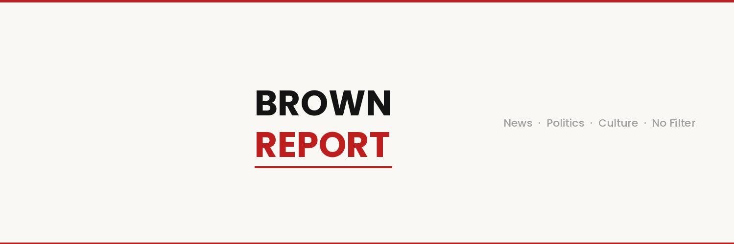 Brown Report banner