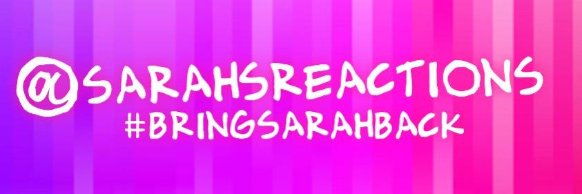 SarahsReactions's profile banner image