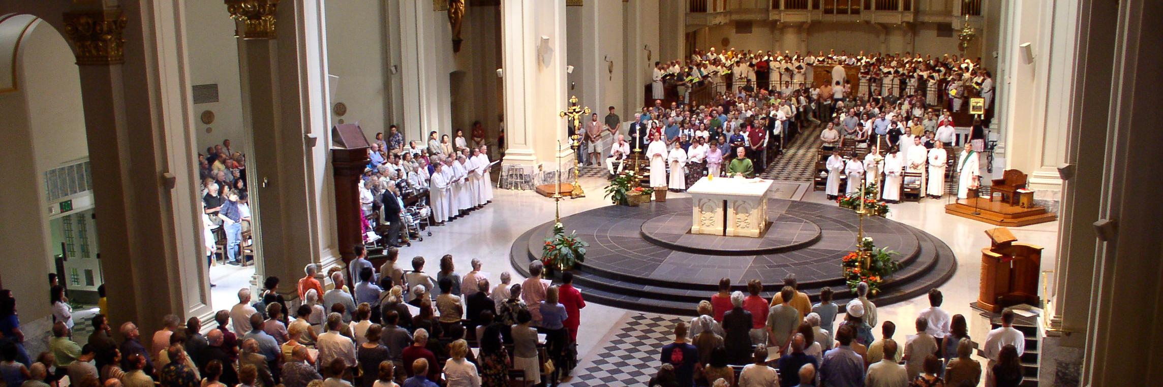 St. James Cathedral banner