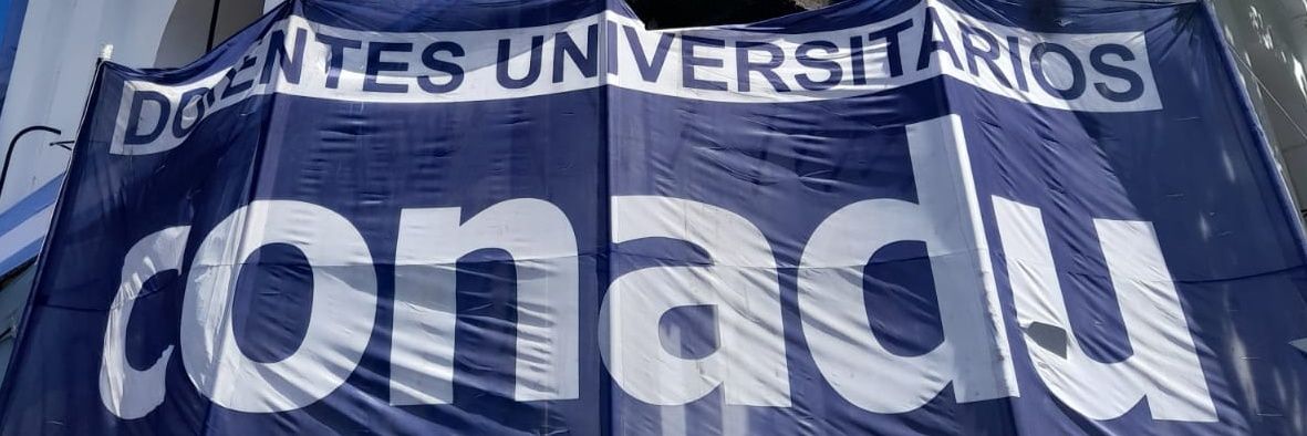 CONADU banner