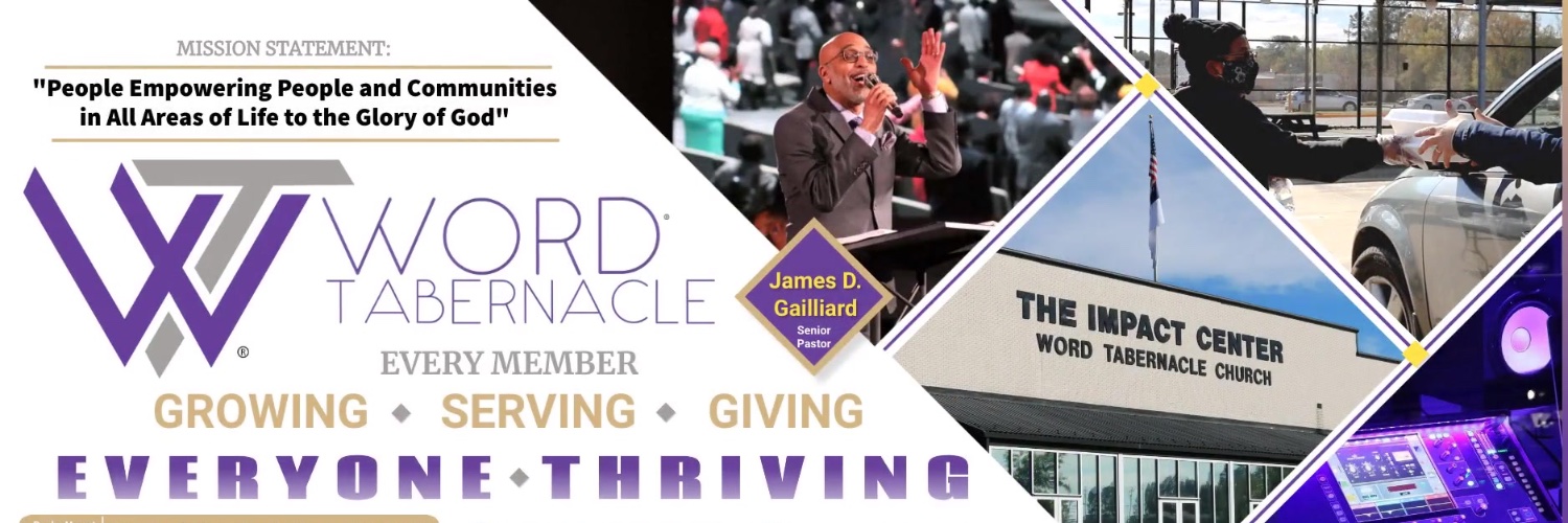 Word Tabernacle Church banner