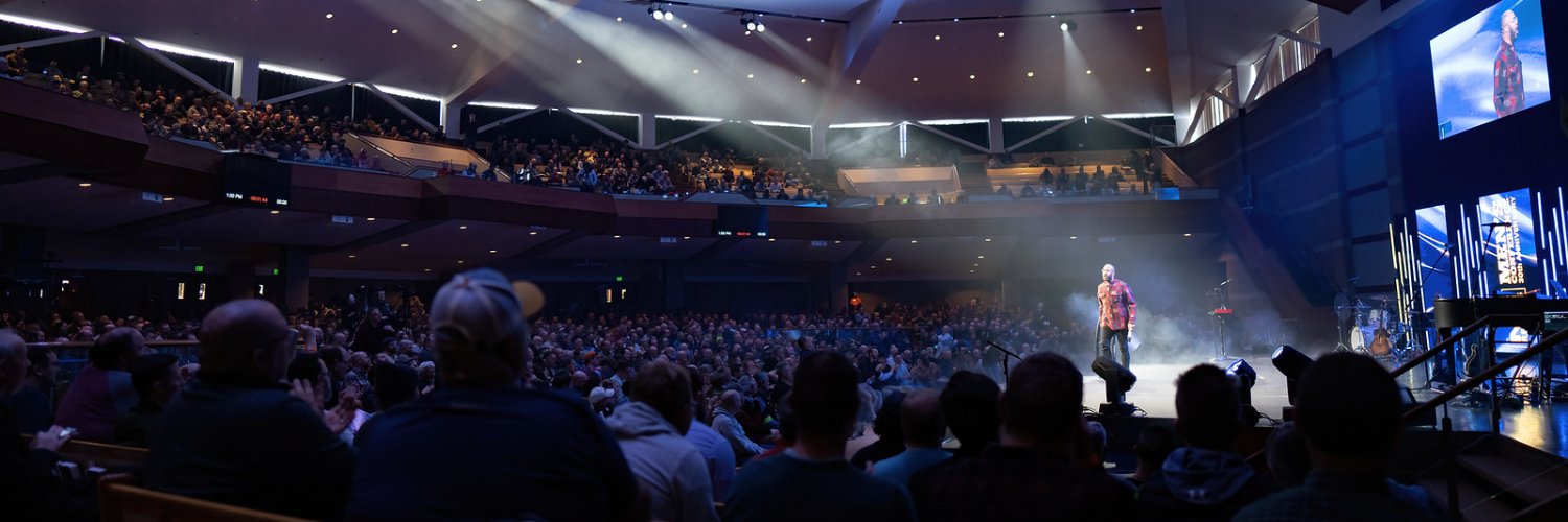 No Regrets Men's Ministry banner