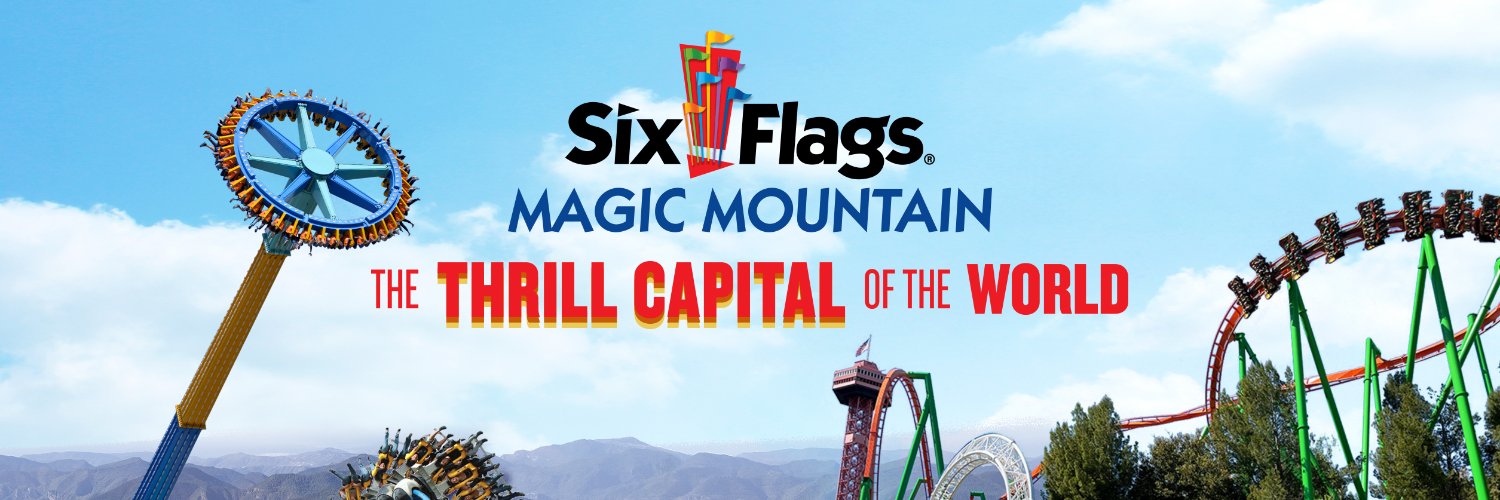 Six Flags Magic Mountain banner
