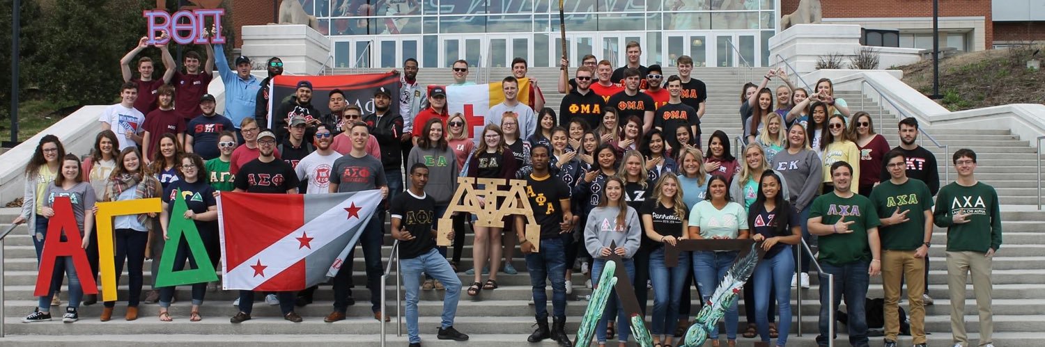 SIU Fraternity & Sorority Life banner