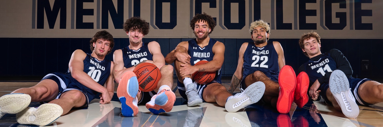Menlo College MBB banner