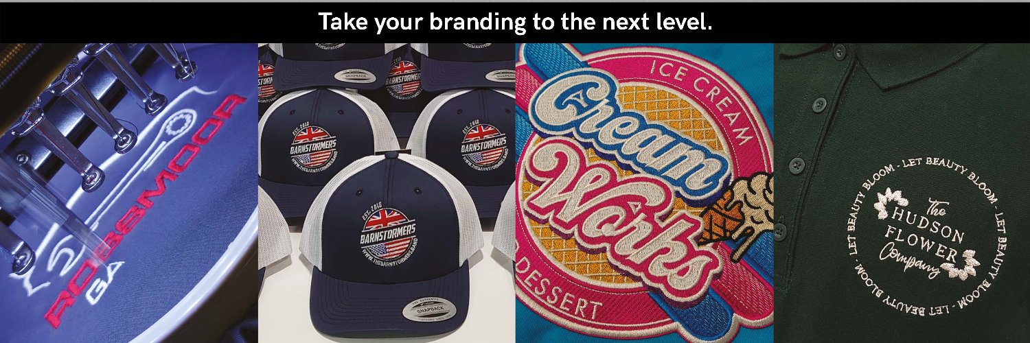 Wizard Embroidery banner