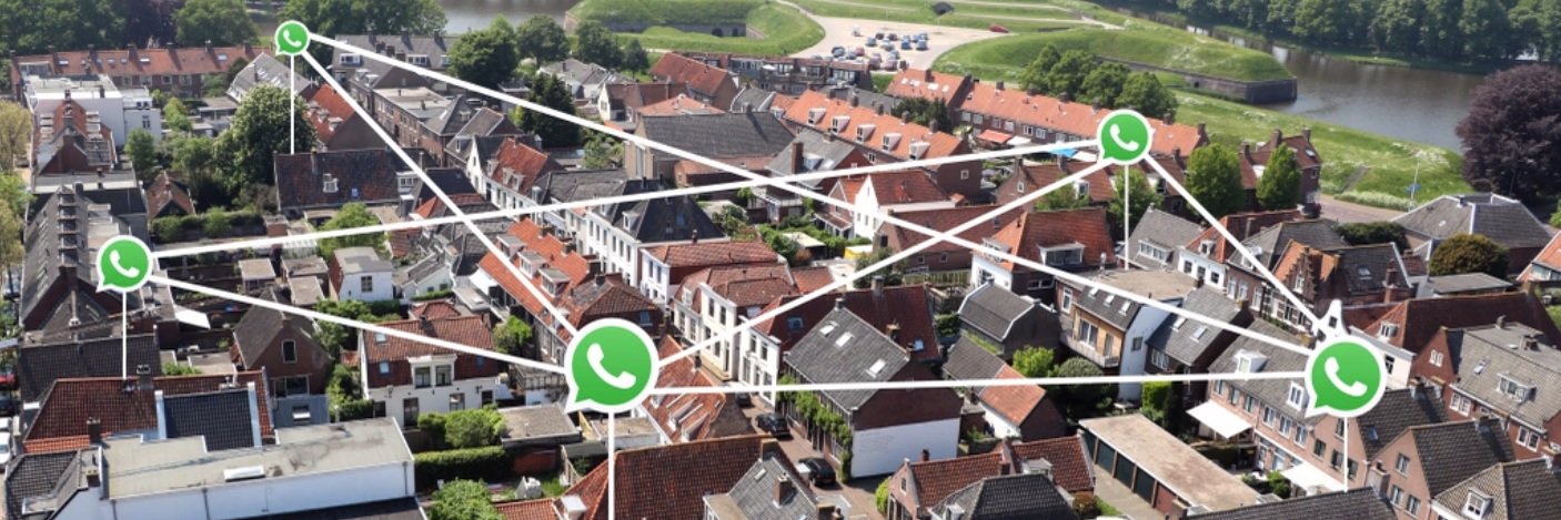 WhatsApp Buurtpreventie banner