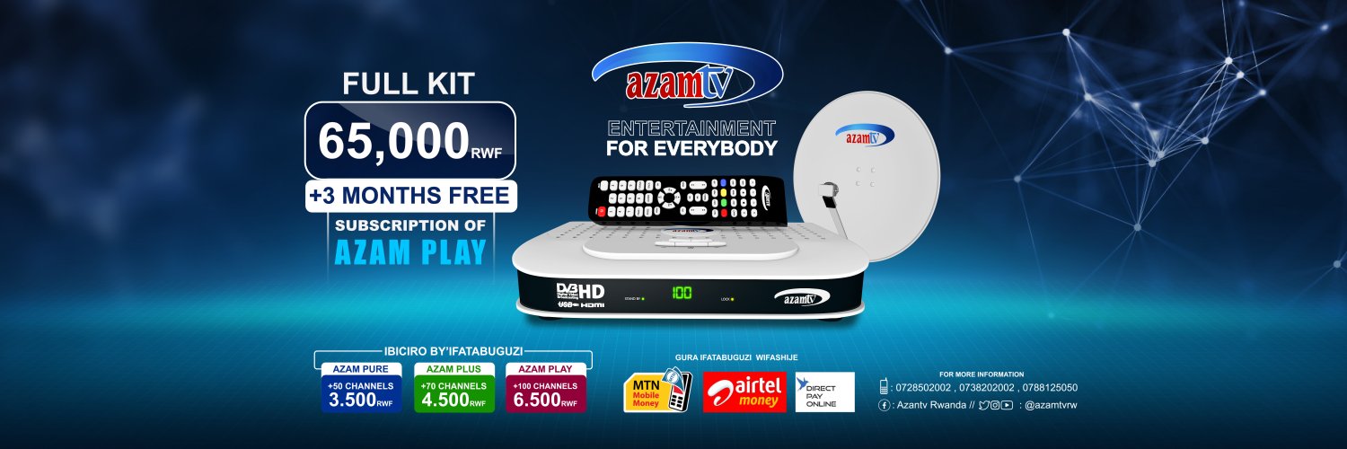 azamtvRw's profile banner image