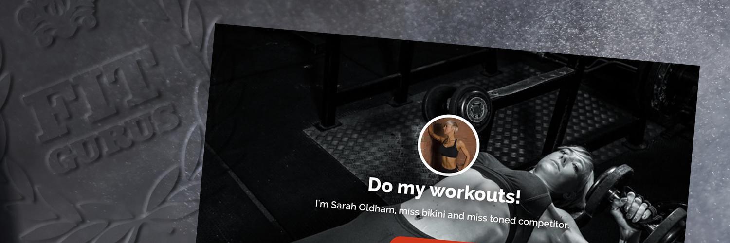 FitGuruSarahO's profile banner image