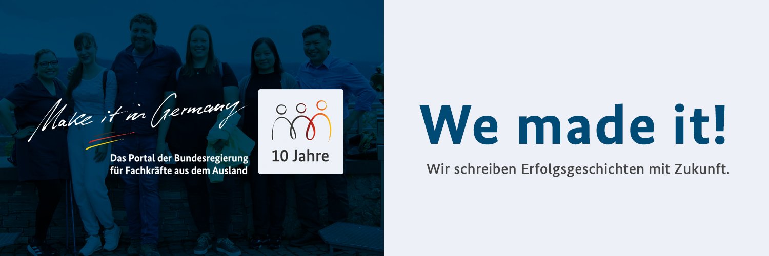 Make it in Germany banner