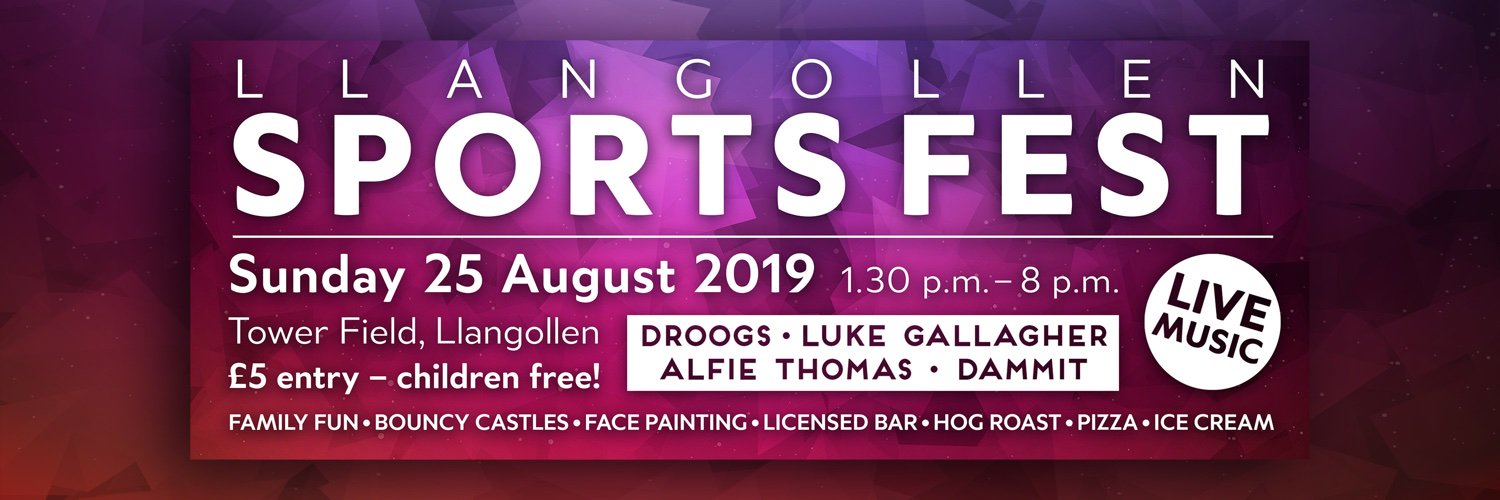 Llan Sports Fest banner