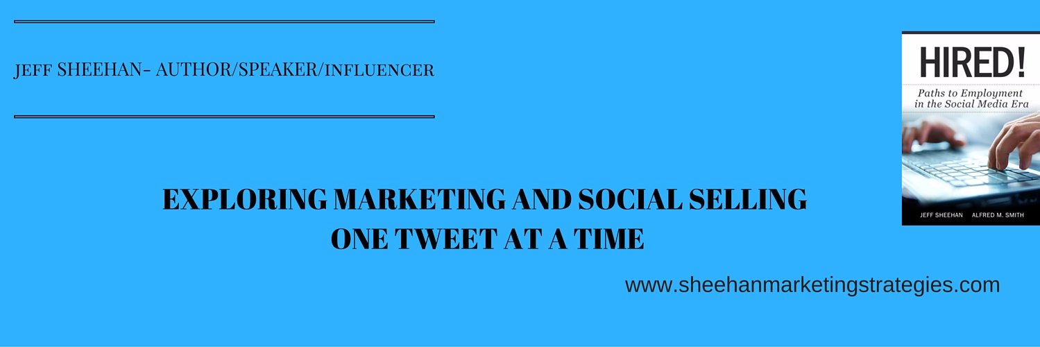 Jeff Sheehan Author | Mktg Consultant | Speaker banner