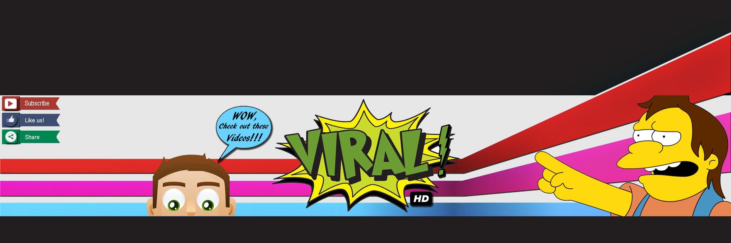 1st VIRAL VIDEO banner