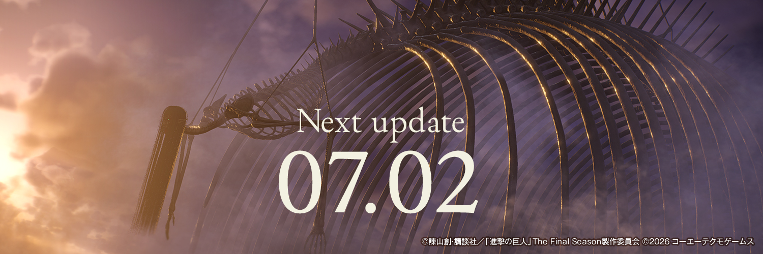 ゲーム『進撃の巨人』シリーズ公式 banner