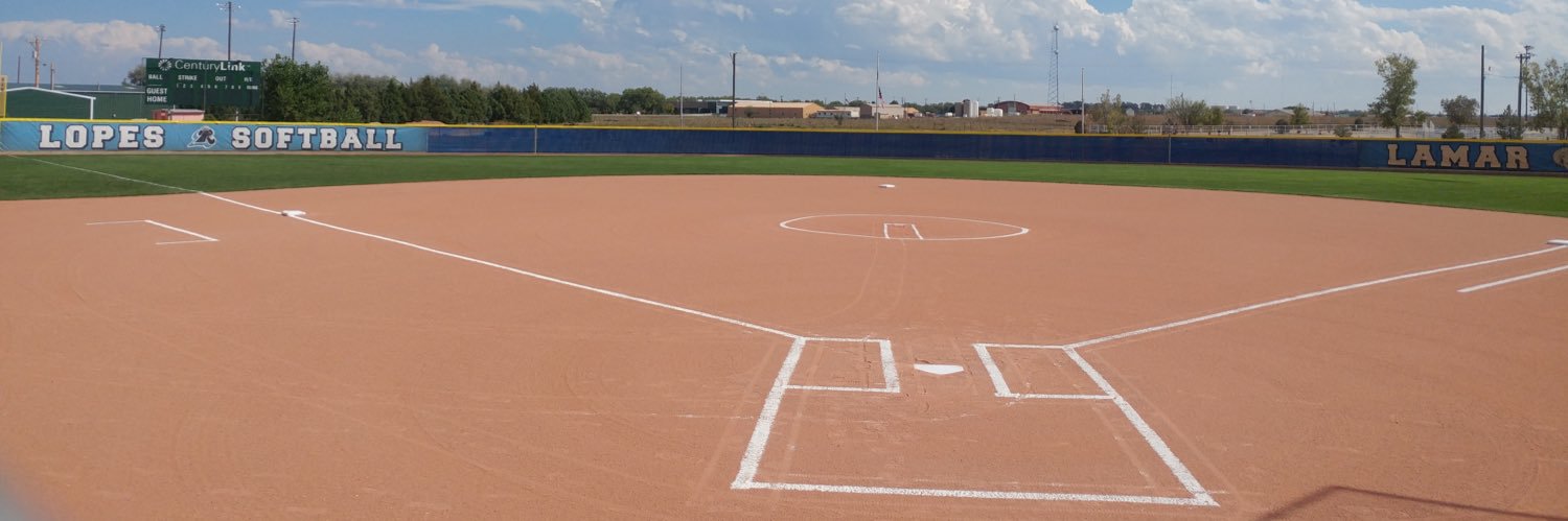 Lamar CC Softball banner