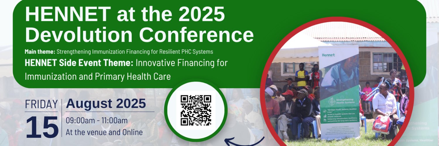 Health NGOs Network (HENNET)'s banner