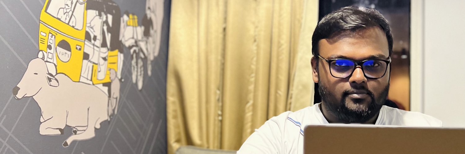 hareeshgm's profile banner image