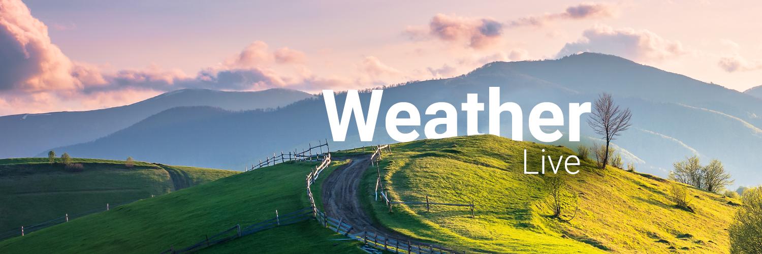 Weather Live° banner