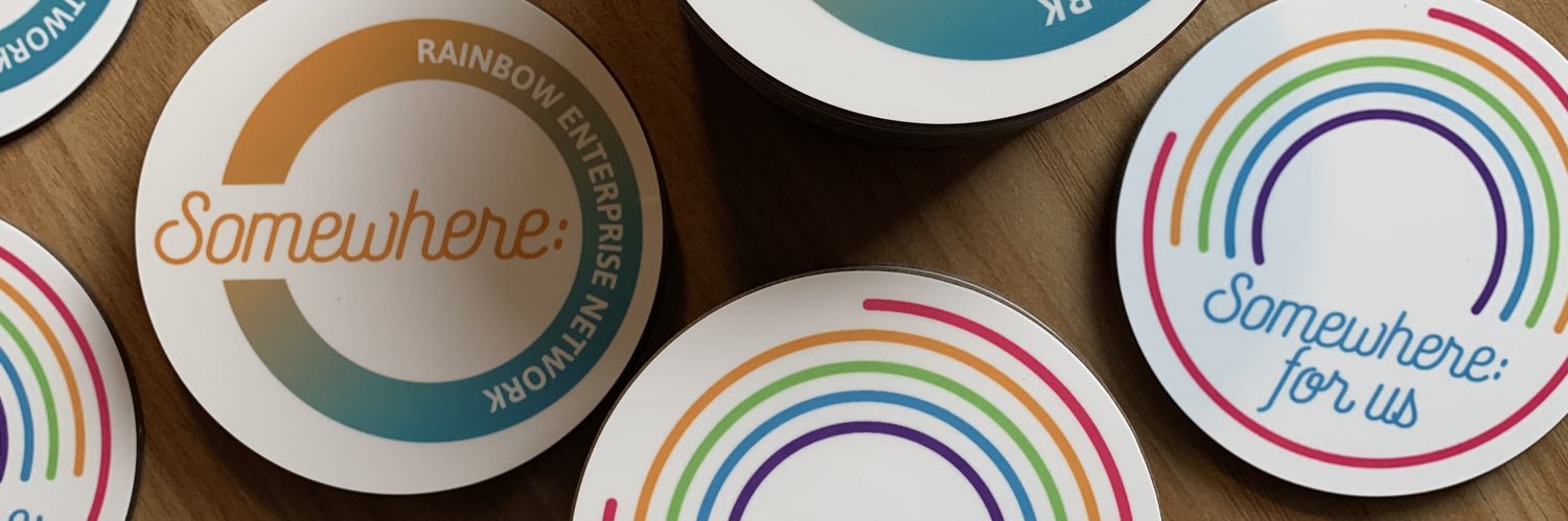 Somewhere: Rainbow Enterprise Network banner
