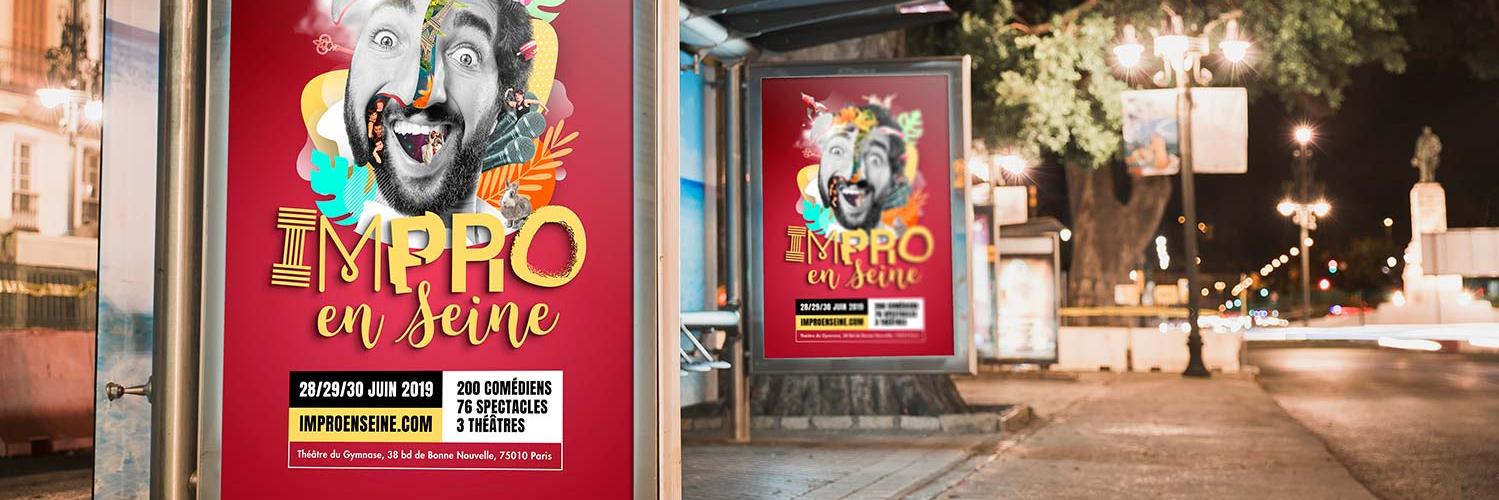 Festival Impro en Seine banner