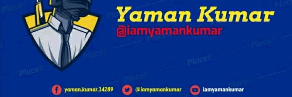 iamyamankumar's profile banner image